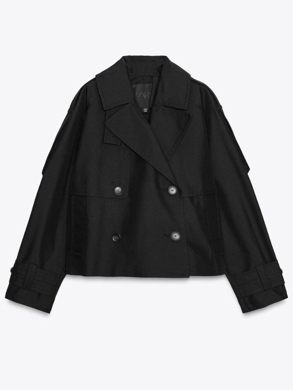 ZARA SHORT TRENCH JACKET